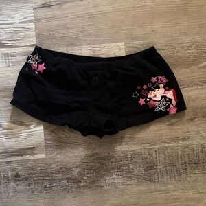 Pink Panther Women's Shorts with Pink Star Accents
